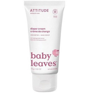 Attitude Baby Diaper Cream - Zinc, Fragrance Free, 2.6 oz - 1 of 3