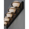 Maxim Lighting Revolve 5 - Light Vanity in  Black/Gold - 2 of 4