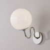 Mitzi Havana 1 - Light Sconce in  Polished Nickel Opal Glossy Shade - 4 of 4