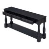 NicBex Console Table 63" Long Entryway Table with Drawers and Shelf Side Table for Entryway, Hallway, Living Room - 3 of 4