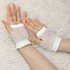 Allegra K Women's Mesh Fingerless Fishnet Gloves - 4 of 4