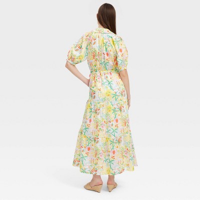 Women’s Vacation Short Sleeve Maxi Dress – Roller Rabbit