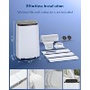14,000 BTU Portable Air Conditioner For Room Up To 700 Sq Ft, 3-in-1 AC Unit Dehumidifier Fan Remote Control with 3 Wind Speed, White+Gray - 3 of 4
