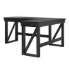 Liberty Lift Top L Desk Black - Room & Joy: Home Office Furniture with Storage Drawer - image 4 of 4