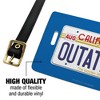 Back To The Future Outatime License Plate Luggage ID Tags Set of 2 - 2 of 4