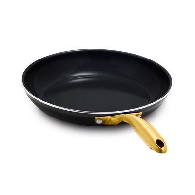 GreenPan Deco Saute Pan - Black & Gold - Shop Frying Pans & Griddles at  H-E-B