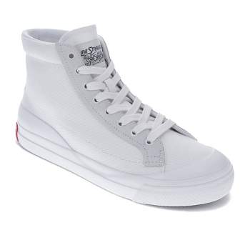 Levi's Mens LS1 Canvas and Suede Hightop Casual Sneaker Shoe