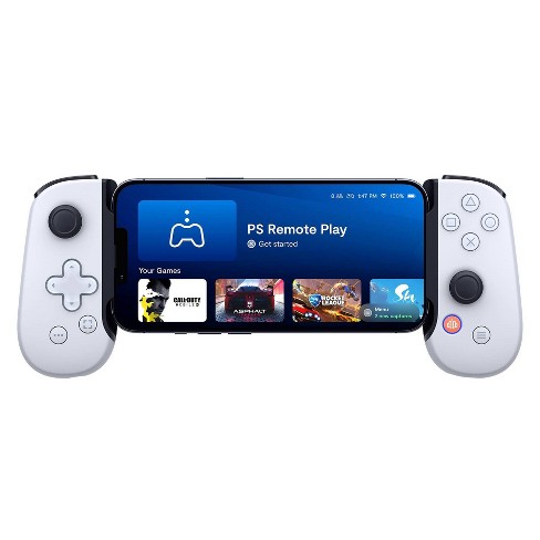 Backbone One iOS Gaming Controller for iPhone - PlayStation Edition - White