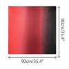 INSPIRE CHIC Women's Contrast Color Square Gradient Colorful Satin Silky Neck Scarves 1Pc - 3 of 4