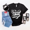 Simply Sage Market Women's These Are The Days Retro Short Sleeve Graphic Tee - 3 of 4