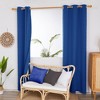 Deconovo Solid Thermal Room Darkening Curtain Panel – 42" Wide Short Lengths (63"/84"/95") - 3 of 4