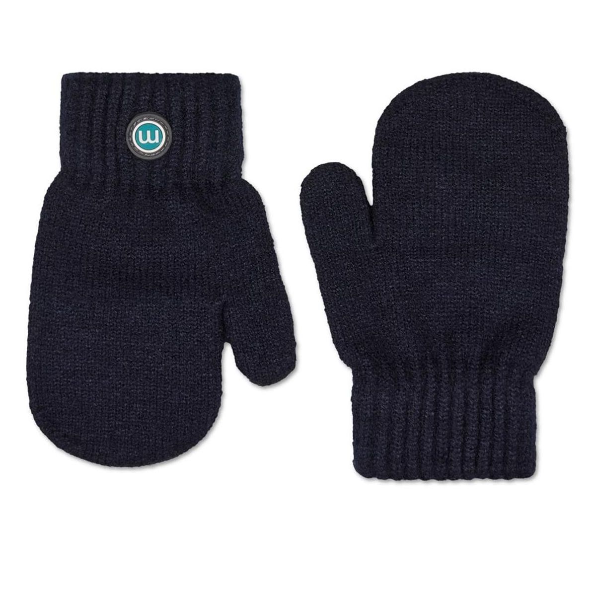 Memoi Kids Cozy Rayon-Blend Basic Ribbed Knit Mittens - thumbnail 7