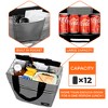 OPUX Lunch Bag Women, Insulated Tote Box Kids Men Girls Adults, Reusable Small Medium Soft Cooler School Adults Work Office Picnic - 3 of 4