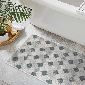Sussexhome Non-Skid Ultra-Thin Area Rugs for Laundry Room, Entryway, Bathroom and Kitchen - Washable Multipurpose Throw Mat - 1 of 4