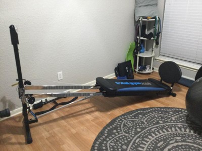 Incline rower total discount gym