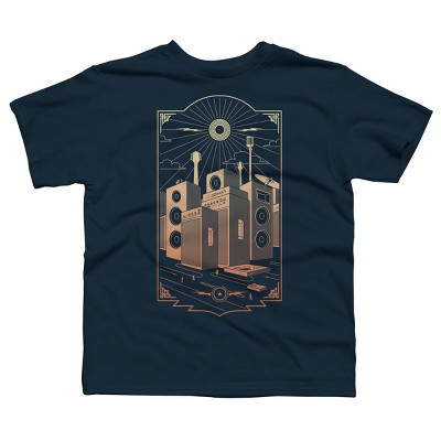 Boy's Design By Humans Sound City By Gammaray85 T-Shirt
