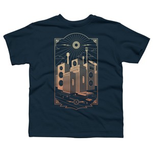 Boy's Design By Humans Sound City By Gammaray85 T-Shirt - 1 of 3