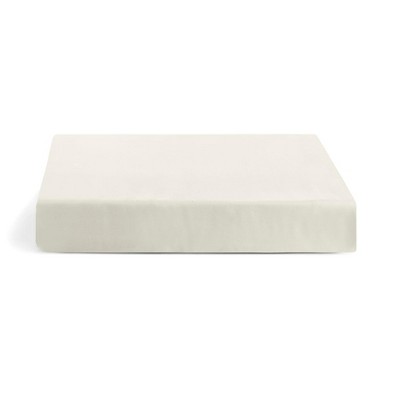 Kickoff 300 Thread Count 100% Organic Bamboo Viscose Fitted Sheet Only, Extra Deep Pocket, Cooling & Breathable, Double Stitching, Bedding Sheet