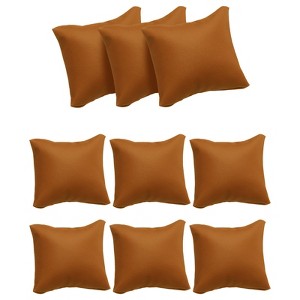 Unique Bargains Jewelry Storage Display PU Leather Watch Bracelet Pillows 3.5"x3.1" 12 Pcs - 1 of 4