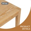 7-Piece Retro Dining Table Set for 6, 1 Rectangular Wood Dining Table Set for 6 with Upholstered Chairs for Dining Room - Leovsnove - 4 of 4