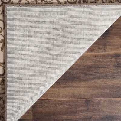 Multicolor Synthetic 6'7" X 9'2" Hand-Knotted Area Rug