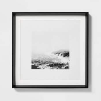 20" x 20" Foggy Shore Framed Wall Art - Threshold™ designed with Studio McGee