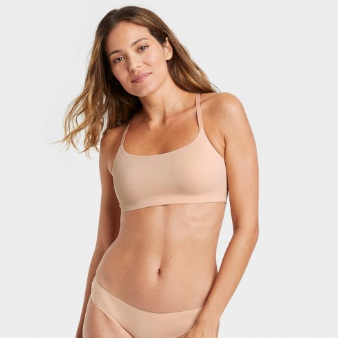 Women's Signature Smooth Bralette - Auden™ Soft Beige Xs : Target