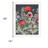 HomeRoots Summer Garden Buzz White Framed Print Wall Art - 3 of 4