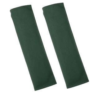 Unique Bargains Universal Faux Leather Car Seat Belt Shoulder Pad 9.25"x2.56" 2 Pcs - 1 of 4