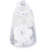 bebe Girl's Shoes - Infant Flats with Glitter and Rhinestone - Flats for Infants - 4 of 4