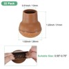 Unique Bargains Silicone Round Chair Leg Caps Floor Protectors 32 Pcs - 3 of 4