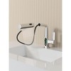 Pull-Out Lift LED Temperature Digital Display Bathroom Basin Faucet - 2 of 4