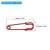 Unique Bargains Metal DIY Blankets Crafts Brooch Making Home Sewing Large Safety Pins 12 Pcs - 2 of 4