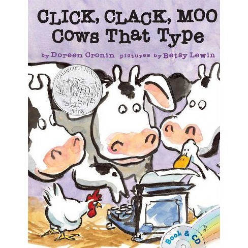 Click, Clack, Moo - (Click Clack Book) by  Doreen Cronin (Mixed Media Product) - image 1 of 1