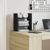 vidaXL Desk Organiser Black 13.6x6.1x14.0" Engineered wood - 4 of 4