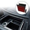 Unique Bargains Car Trash Can Portable Back Seat Trash Bin 12.2" Length 11.4" Width 10.2" Height Red 1 Pc - 2 of 4