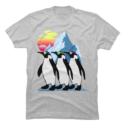 Men's Design By Humans North Pole Summer By clingcling T-Shirt