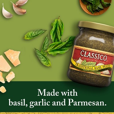Traditional Basil Pesto Sauce & Spread, 8.1 oz