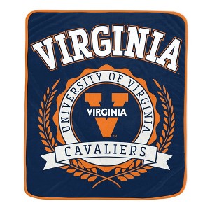 NCAA Virginia Cavaliers Crest Ultra Soft Blanket - 1 of 2