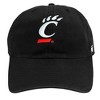 University Of Cincinnati Team Logo Adult Dad Cap Black OS - 2 of 4