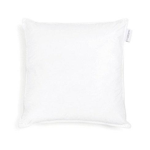 Match White Cowhide Modern Throw Pillow with Down-Alternative Insert 20