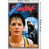 Trends International Teen Wolf (1985) - DVD Key Art Framed Wall Poster Prints - 3 of 4
