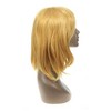 Unique Bargains Women's Halloween Wigs 18" Orange with Wig Cap Straight Hair - image 4 of 4