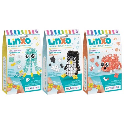 Make It Real: LinXo Little Friendship 3pk -Create Flexible 3D Characters,Age 6+
