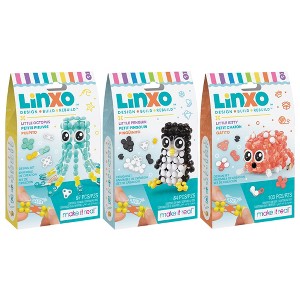 Make It Real: LinXo Little Friendship 3pk -Create Flexible 3D Characters,Age 6+ - 1 of 4