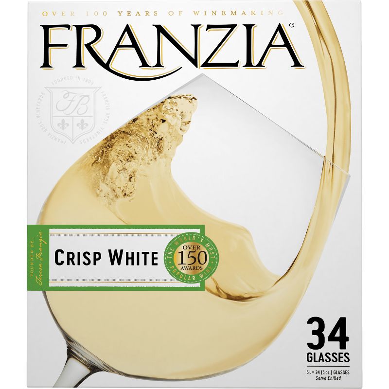 Franzia Crisp White Wine - 5L Box, 4 of 7