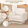 NixBex Modern Swivel Accent Chair with 360 Degrees Armchair Thick Padded Single Sofa Chair Upholstered Comfy Barrel Chair - 3 of 4