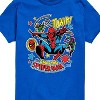 Boys' - Marvel - Spider-man Stickers Style Short Sleeve Graphic T-Shirt - 2 of 4