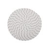 Unique Bargains Trivet Round Rope Woven Mat Cotton Non-woven Fabric 8.66"x8.66"x0.31" - 3 of 3