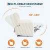 Corduroy Recliner Chair, Manual Recliner Sofa with Handle, Pillow Top Arms, Thick Padding - 3 of 4